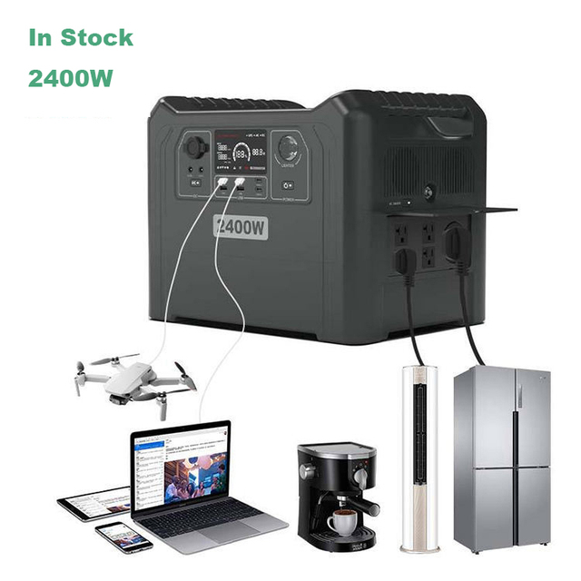 Outdoor 110v 220v 300w 600w 1000W 1200w 2400w Lifepo4 Lithium Battery Solar Generator Camping Power Banks Portable Power Station