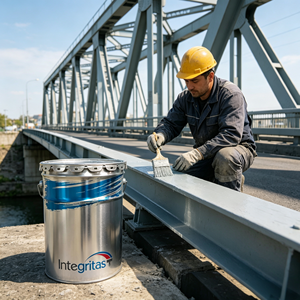 <span class=keywords><strong>Peinture</strong></span> époxy anti-corrosion haute résistance pour structures en acier et utilisation marine, application au pinceau, protection industrielle contre la rouille - Product Image 2