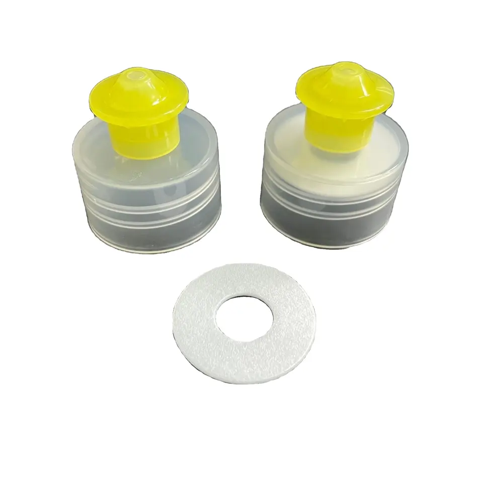28-410 çıplak vücut gerilmiş deterjan şişesi kap plastik Flip Top kaldırma-Off vidalı kapak ambalaj için