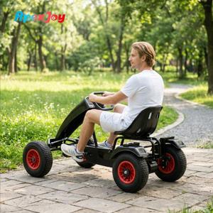 Kart à pédales adulte ApexJoy Go Pedal Racer - 160 kg, moyeu inversé robuste 16x6.5-8 pour la location commerciale, optimisation des profits, OEM - Product Image 3