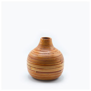 Best Selling Modern New Design Eco-Friendly Spun Bamboo Vase Directly From Vietnam <b>for</b> Decorative Usage - Product Image 5