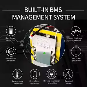 Paket baterai lithium-ion siklus dalam isi ulang daya Fengri 20KWh 10kWh digunakan untuk baterai penyimpanan energi