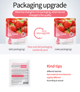 Masque facial hydratant et réparateur à la fraise rose, best-seller des soins de la peau - Product Image 2