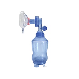 Resuscitatore Manuale in PVC di Alta Qualità CE ISO, Sacca Ambu in PVC <span class=keywords><strong>BVM</strong></span> per Addestramento RCP per Uso Ospedaliero - Product Image 4