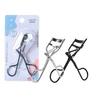 LMLTOP Wholesale Magic White Black Eyelash Curler Private Label Stainless Steel Custom Eye Lash Curler Applicantor 549