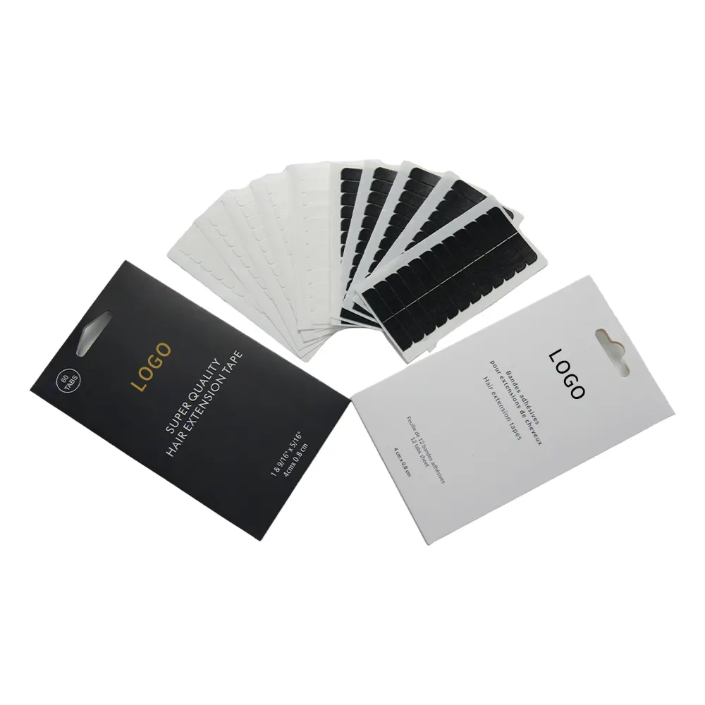 Toko Rambut Smart Tabs Tape-In Tape Ekstensi Rambut Double-Sided Tape Pengganti untuk 100% Remy Ekstensi Rambut Manusia