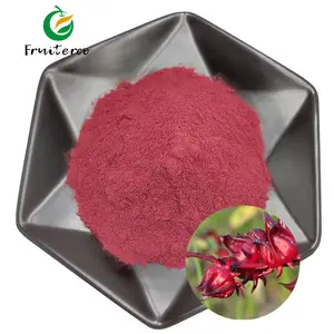 Extrait de fleur d'hibiscus 10% à base de Pigment rouge et d'anthoyanidines