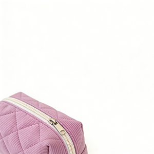 Borsa Cosmetica in Cotone Trapuntato Multicolore Personalizzata, Leggera e Portatile, Vendita all'Ingrosso - Product Image 5