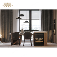 Ensemble de meubles de salon de luxe, canapé, table basse, chaise, service de personnalisation complet pour toute la maison, pour villa moderne