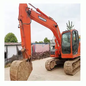 Usado escavadeira pesada equipamento de construção doosan 150 para venda segunda mão com preço baixo
