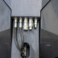 SN T390 Frontlader Mini-Dumper Kompaktlader mit Dieselmotor und Raupenantrieb für Warenhandling