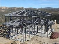 Villa en structure acier préfabriquée de style européen