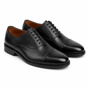 Chaussures en cuir Oxford de haute qualité, style classique, pour affaires et tenues habillées, vente en gros directe d'usine, export, fabrication OEM ODM - Product Image 5