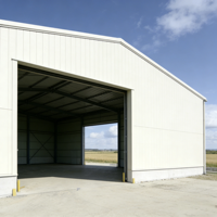 Structure en acier préfabriquée, service tout-en-un, structure de bâtiment en métal, bâtiment en structure acier préfabriquée
