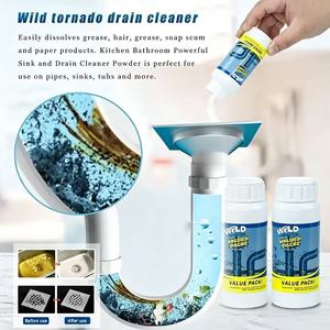 Powerful Fast <strong>Foaming</strong> <strong>Drain</strong> <strong>Cleaner</strong> Effective Kitchen Toilet Pipe Dredging Agent and Cleaning Tool Powder - Product Image 4