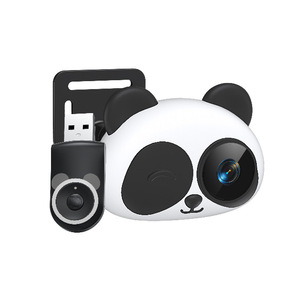 Adaptateur CarPlay intelligent avec caméra de recul et moniteur pour bébé dans la voiture, boîte CarPlay sans fil, design Panda pour la sécurité des nourrissons - Product Image 5