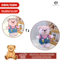 Teddy Global Authorization Débardeur en tricot en tissu de coton unisexe pour ours en peluche de 14-17 cm, vente en gros