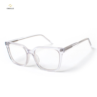 Monture de lunettes en acétate de qualité supérieure pour hommes et femmes, légère, confortable, style rétro tendance