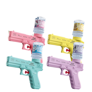 ปืนฉีดน้ำ <span class=keywords><strong>Glock</strong></span> ปืนฉีดน้ำแบบใช้มือ ความจุขนาดใหญ่ ยิงได้ สามารถใส่น้ำตาลได้ ของเล่นปืนฉีดน้ำ - Product Image 5
