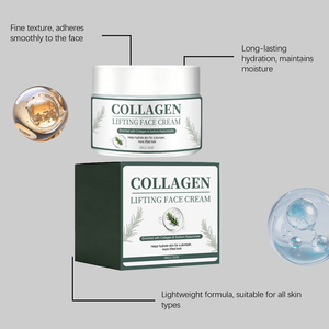 Crema Facial Hidratante con Colágeno, Reafirmante, Antienvejecimiento, Iluminadora, con Manteca de Karité para Todo Tipo de Piel - Product Image 3