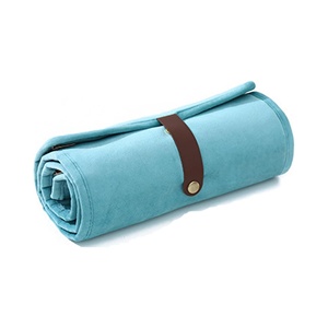Sac de rangement pour bijoux haut de gamme, idéal pour colliers et bracelets, sac à bijoux grande capacité pour bracelets, bagues et rouleaux de bijoux - Product Image 1