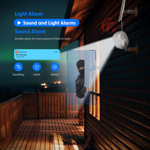 Tuya 5200mAh 2K Câmera sem fio Câmeras de segurança ao ar livre Wifi + BLE Siren Light Alarme Night Vision Motion Detection - Product Image 3