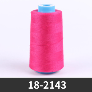 친환경 공장 가격 하이 퀄리티 20s/2 20s/3 100% 폴리 에스테르 두꺼운 방수 청바지 봉제 실 텐트
