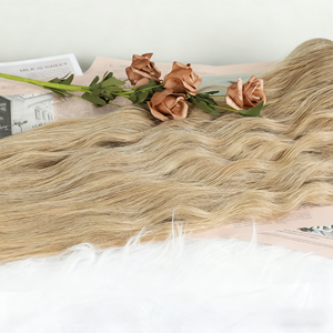 Parrucca Europea a Onde Grandi, Capelli Lunghi e Ricci, Parrucca con Piccoli Ricci, Frangia Ordinata, Effetto Ondulato, Senza Pizzo - Product Image 4