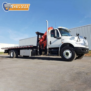 Camión de Remolque de Plataforma Plana de 5 a 15 Toneladas, Camión Pesado con Grúa, Camión de Remolque Suzuki con Plataforma Elevadora de Tijera - Product Image 1