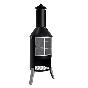 Poêle extérieur multifonctionnel moderne en acier robuste, barbecue, foyer à <span class=keywords><strong>bois</strong></span>, chauffe-bouteille en forme de bouteille - Product Image 3
