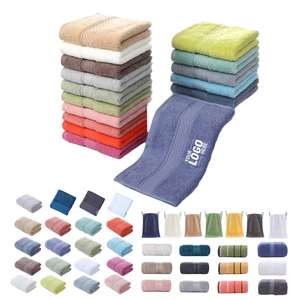 Serviette de Bain Personnalisée en Coton de Luxe avec Logo Brodé – Serviette Gaufrée Confortable pour la Vente en Gros - Product Image 4