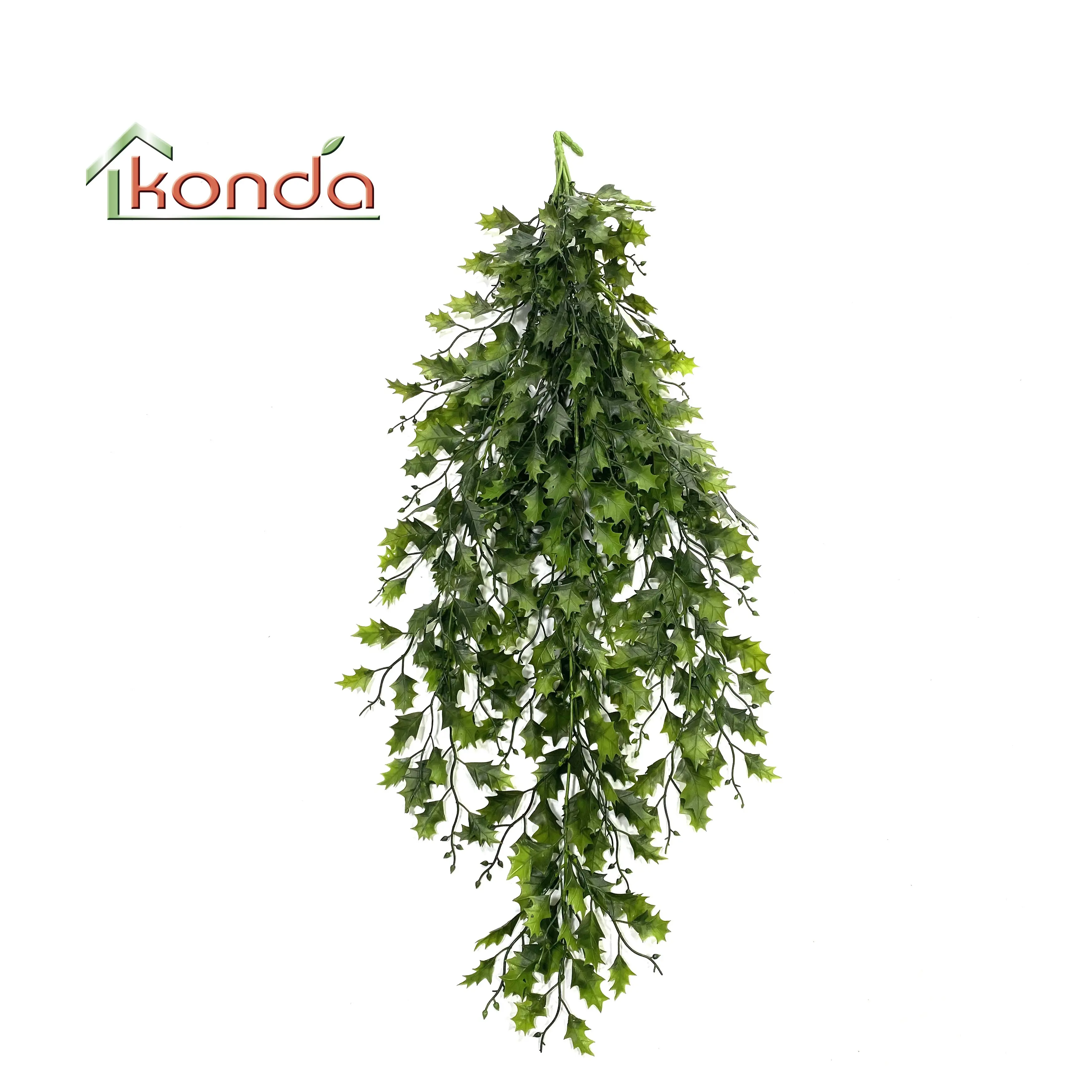 Konda industrial style ceiling Decoration Rattan hanging plants ivy fern artificial hanging plant