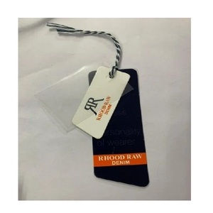 Étiquettes de marque pour vêtements et accessoires, impression personnalisée, papier résistant à la déchirure, trou avec fil pour affichage de la marque - Product Image 6