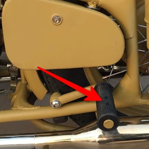 Reposapiés y Cubiertas para Motocicleta con Sidecar (Goma y Plástico) para K750/M1/M72/R71/R12/CJK750, Repuestos Universales para Motocicleta - Product Image 6