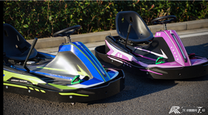 <span class=keywords><strong>Kart</strong></span> électrique professionnel 600W - Vitesse maximale 26 km/h, double amortisseur, pour la course et l'extérieur - Product Image 4