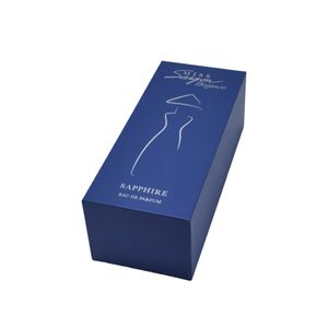 Botella de perfume de 50ml de papel de arte duro reciclado con logotipo estampado plateado personalizado, crema de laminación mate Kraft, crema de Ojos de gama alta - Product Image 1