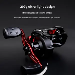 <span class=keywords><strong>Leurre</strong></span> de coulée d'appâts de vente chaude ligne Anti-explosion bobine de goutte d'eau B3 Ultra-léger 8kg coulée géante noire coulée facile - Product Image 6