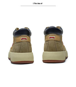 Mocassins rétro tendance style Maillard, polyvalents, décontractés, rehaussants, à semelle épaisse, en toile, à lacets - Product Image 4