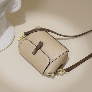 Nuevo Bolso de Mano de Cuero Vacuno de Lujo para Mujer, Bolsos de Mano de Cuero Genuino para Dama - Product Image 3