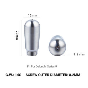 Pièces de machine à expresso Accessoires de machine à café Tube de <span class=keywords><strong>lait</strong></span> à vapeur Buse à vapeur en acier inoxydable pour <span class=keywords><strong>Delonghi</strong></span> EC680/685/9335M - Product Image 6