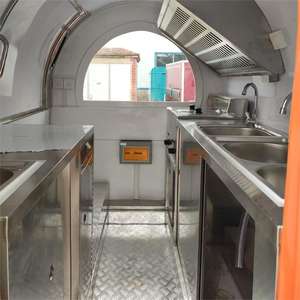 מפעל סין מזון זול משאית מזון נייד קדימון גלידת פופקורן בית חנות קטן לבית חנות שעשועים מקום תיירות - Product Image 5