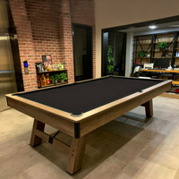 Table de Snooker Domestique en Ardoise Écologique de Haute Qualité, aux Normes Internationales, Nouvelles Fonctionnalités Populaires pour les Joueurs de Billard et de Snooker
