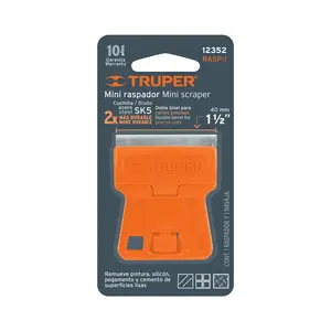 Truper 1-1/2 \ "Blade Mini raschietto di plastica prodotto ausiliario - Product Image 3