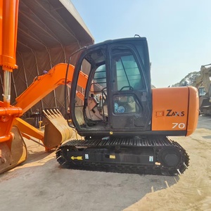 Mini-excavatrice compacte hydraulique à prix avantageux pour l'exportation mondiale, alternative aux excavatrices HITACHI 70 d'occasion, modèles ZX55, ZX60, ZX70 en vente. - Product Image 6