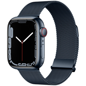 Bracelets magnétiques durables en acier inoxydable milanais, remplacements attrayants pour <span class=keywords><strong>Apple</strong></span> <span class=keywords><strong>Watch</strong></span> Series 9 41mm - Product Image 5