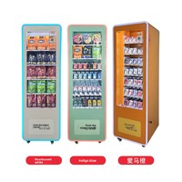 Distributeur automatique compact Sukelai 4G pour cigarettes, boissons et snacks – Unité de distribution en libre-service
