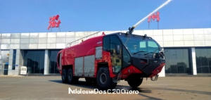 Camion de sauvetage et de lutte contre les incendies aéroportuaires 6x6 ARFF pour interventions d'urgence aéroportuaires - Product Image 2