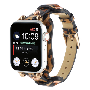 <span class=keywords><strong>Bracelet</strong></span> en <span class=keywords><strong>cuir</strong></span> véritable pour iWatch 7 SE 40/41/44/45mm <span class=keywords><strong>Bracelet</strong></span> de luxe pour femmes pour <span class=keywords><strong>Apple</strong></span> <span class=keywords><strong>Watch</strong></span> Ultra 8 49mm - Product Image 4