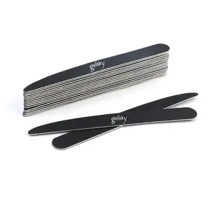 Gelsky Black Wood Nail File Professional Nail Supplier Files For Nails