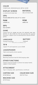 Consola de Videojuegos Portátil Z Project <span class=keywords><strong>X</strong></span> Pro con Batería de 3200 mAh, Pantalla IPS de 4.3 Pulgadas, Juegos 3D y Wi-Fi, Ideal para Regalo - Product Image 6